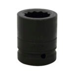 Dado de impacto cuadro de 1", 12 puntas, en pulgadas, 1-5/8" Urrea 10026T