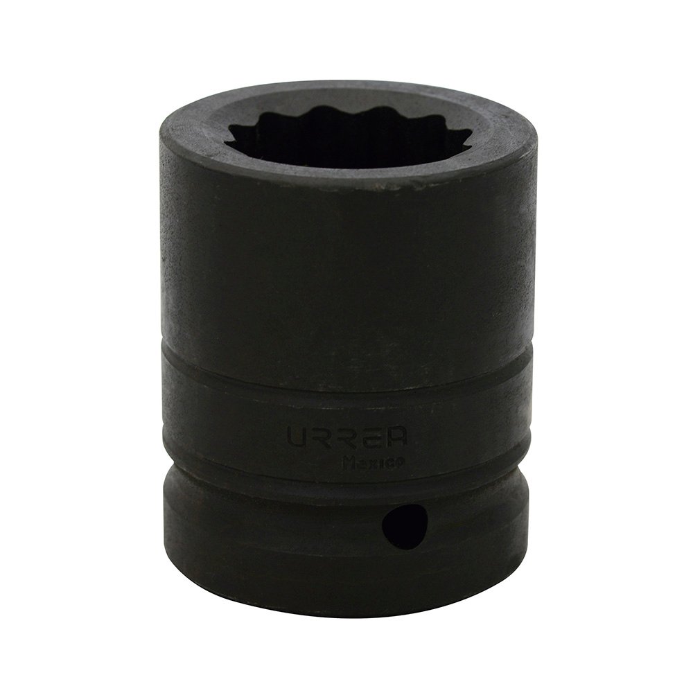 Dado de impacto cuadro de 1", 12 puntas, en pulgadas, 1-3/4" Urrea 10028T