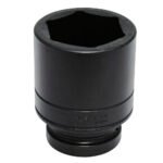 Dado de impacto largo cuadro de 1", 6 puntas, en pulgadas, 2-3/8" Urrea 10038L