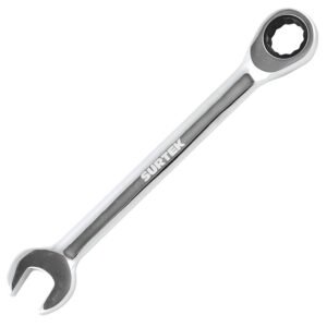 Llave combinada pulido espejo de matraca en pulgadas, 12 puntas, 5/16" Surtek 100530