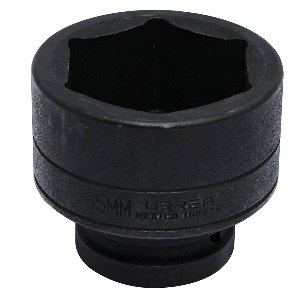 Dado de impacto cuadro de 1", 6 puntas, métrico, 65 mm Urrea 10065M