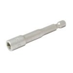 Punta de caja de poder con imán métrica hexágono de 1/4", 10mm x 1-7/8" Urrea 10116