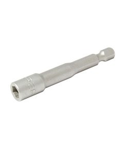Punta de caja de poder con imán métrica hexágono de 1/4", 10mm x 1-7/8" Urrea 10116