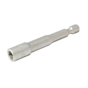 Punta de caja de poder con imán métrica hexágono de 1/4", 10mm x 1-7/8" Urrea 10116