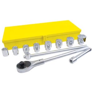 Juego de dados y accesorios cuadro de 3/4" en pulgadas, 12 piezas Surtek 105604