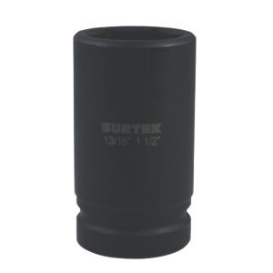 Dado de impacto pulgadas, doble apertura, cuadro para capuchón 13/16", 1-1/2" Surtek 107283