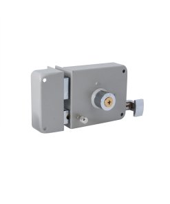 Cerradura de sobreponer función instala fácil, derecha, llave tetra, blíster Lock 10CS