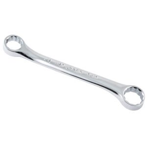Llave de estrías pulido espejo de 15° en pulgadas, 12 puntas, 1/2" x 9/16" Urrea 1126