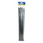 Cinchos plásticos 500 x 7.8 mm, tensión 70 Kg de 50 piezas color negro Surtek 114230