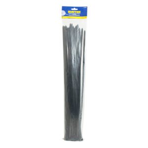 Cinchos plásticos 500 x 7.8 mm, tensión 70 Kg de 50 piezas color negro Surtek 114230