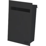Buzón negro 21.5 x 35 x 10.5 cm Lock 11BZ