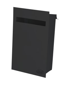 Buzón negro 21.5 x 35 x 10.5 cm Lock 11BZ
