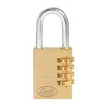 Candado de combinación programable para maleta, latón, 30 mm Lock 11CA