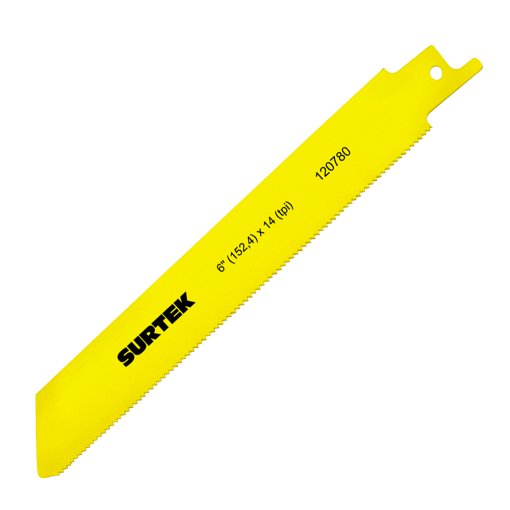Segueta para sierra sable 6" x 14 DPP, 2 piezas Surtek 120780