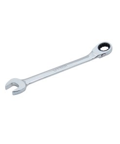 Llave combinada pulido espejo de matraca spline reversible métrica, 14 mm Urrea 1214MCMR