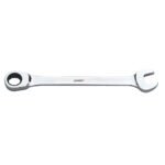 Llave combinada pulido espejo de matraca métrica, 12 puntas, 16 mm Urrea 1216MCM