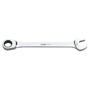 Llave combinada pulido espejo de matraca métrica, 12 puntas, 18 mm Urrea 1218MCM