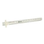 Regla de bolsillo de acero inoxidable 6" Surtek 122210