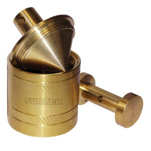 Plomada de latón tipo barril 340 g Surtek 123274