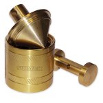 Plomada de latón tipo barril 580 g Surtek 123276