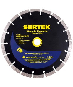 Disco de diamante segmentado, 4" Surtek 123471