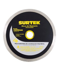 Disco de diamante continuo, 4" Surtek 123472