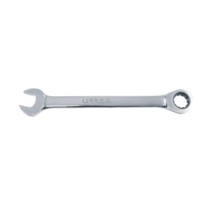 Llave combinada pulido espejo de matraca en pulgadas, 12 puntas, 1-7/16" Urrea 1246CM