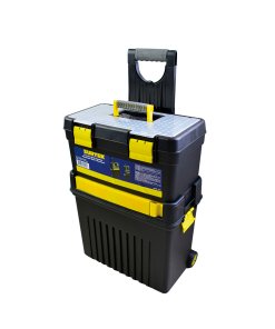 Organizador móvil plástico 11" x 18" 2 secciones Surtek 125104