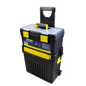 Organizador móvil plástico 11" x 18" 2 secciones Surtek 125104