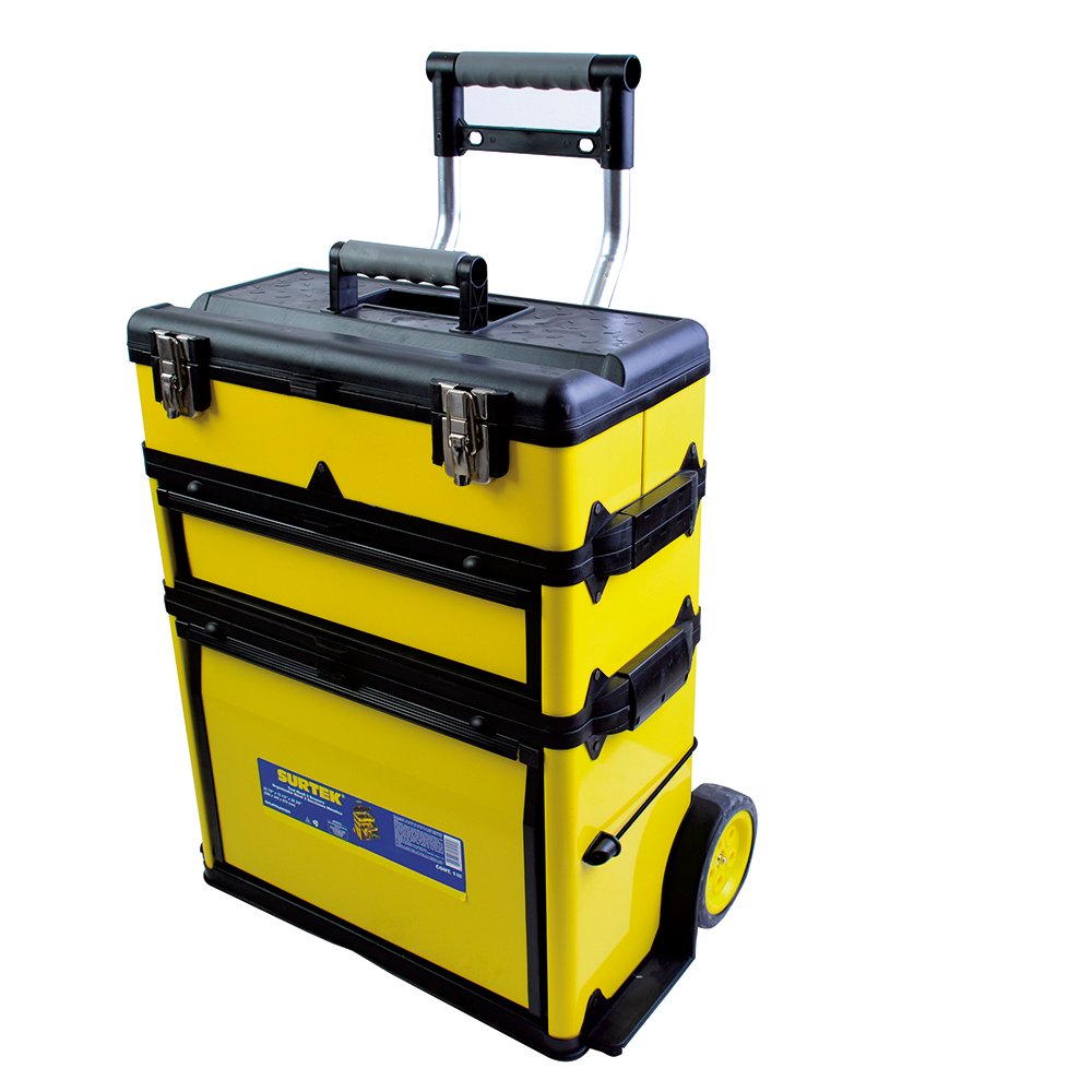 Organizador móvil metálico 13" x 22" 3 secciones Surtek 125110
