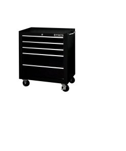 Gabinete móvil color negro 5 gavetas 27" Surtek 125113