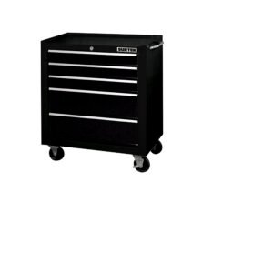 Gabinete móvil color negro 5 gavetas 27" Surtek 125113