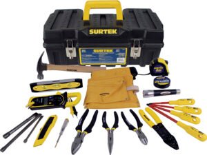 Juego combinado de herramientas para electricista, 21 piezas Surtek 125411