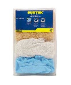 Juego de bonetes para pulidora 10", 7 piezas Surtek 129040