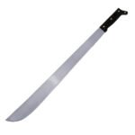 Machete troquelado con mango negro recto 16" Surtek 130499