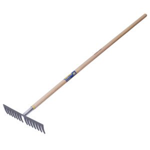 Rastrillo recto para jardín 14 dientes 60" Surtek 130650