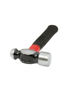 Martillo de bola forjada con mango de fibra de vidrio anti-vibración corto de 9", 32 oz Urrea 1332FVS