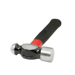 Martillo de bola forjada con mango de fibra de vidrio anti-vibración corto de 9", 32 oz Urrea 1332FVS