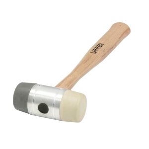 Martillo con tapas plásticas intercambiables con mango de madera de 18", 25 oz Urrea 1362