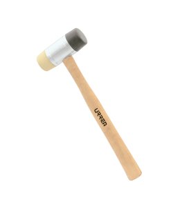 Martillo con tapas plásticas intercambiables con mango de madera de 12-3/32", 13 oz Urrea 1364