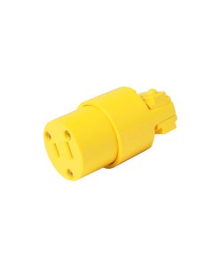Contacto blindado plástico polarizado, color amarillo Surtek 136409
