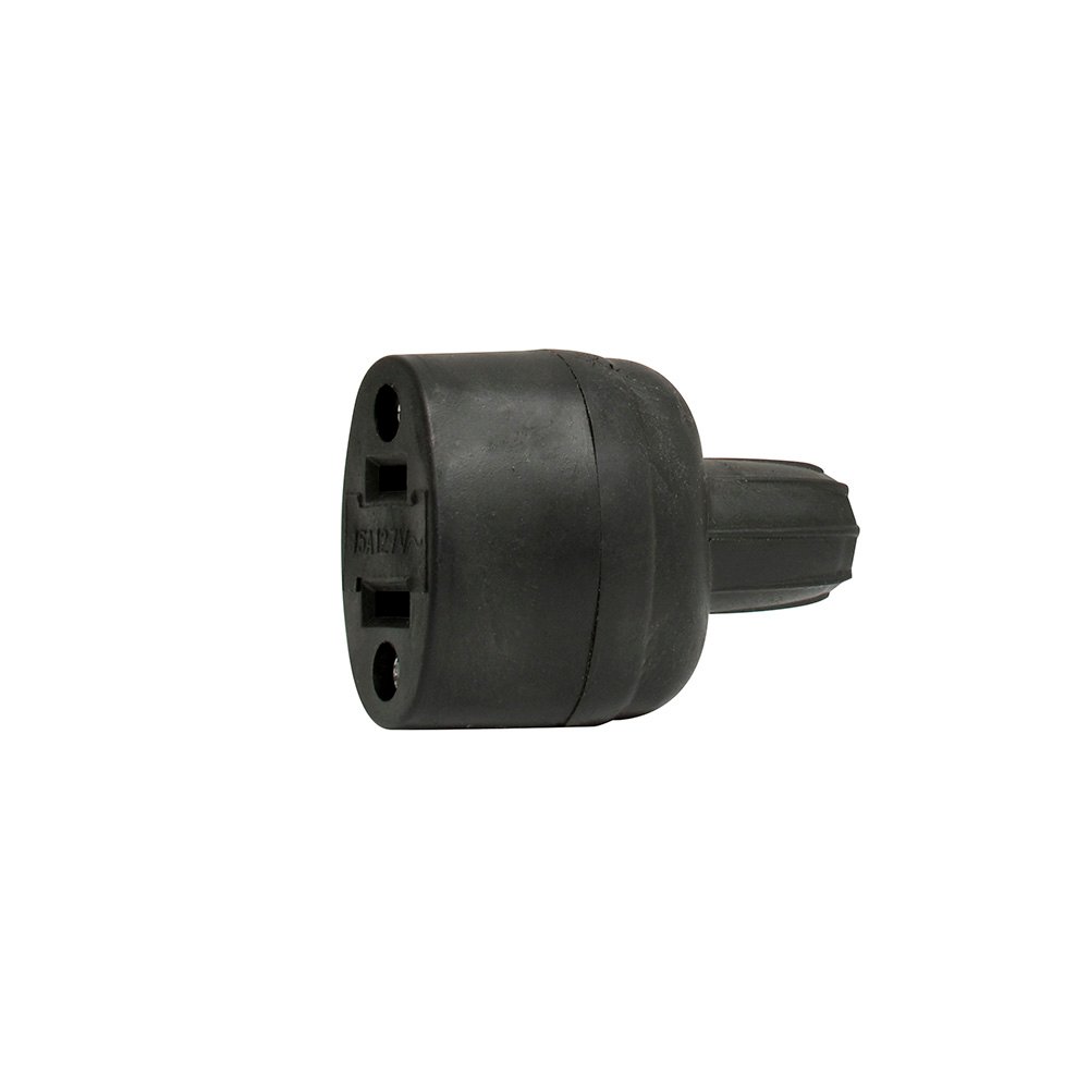 Contacto de hule oval, color negro Surtek 136418