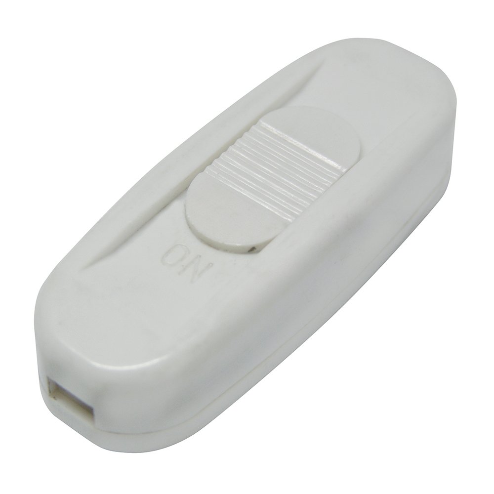 Apagador de paso deslizable 3 A, color blanco Surtek 136556