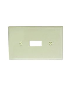 Placa apagador vertical plástica, línea estándar, color marfil Surtek 136602