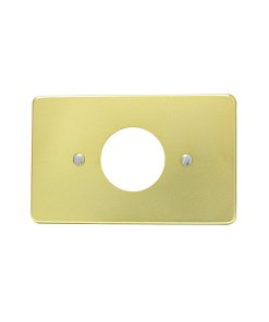 Placa sencilla de aluminio, línea estándar, color oro Surtek 136608