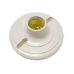 Portalámpara redonda de baquelita para techo 4" Surtek 136665