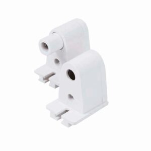 Portalámpara compacta Slim Line con terminales de presión, 2  piezas Surtek 136673