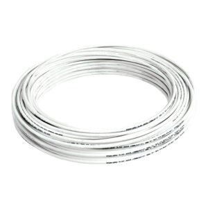 Cable eléctrico THW calibre 8, 100 m color blanco Surtek 136913
