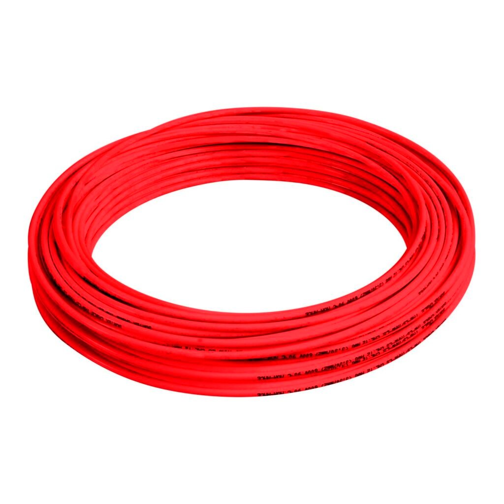 Cable eléctrico THW calibre 14, 100 m color rojo Surtek 136923