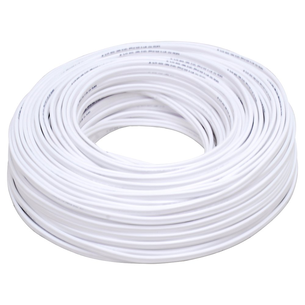 Cable eléctrico POT 2 x 12, 100 m color blanco Surtek 136926